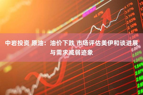 中岩投资 原油：油价下跌 市场评估美伊和谈进展与需求减弱迹象